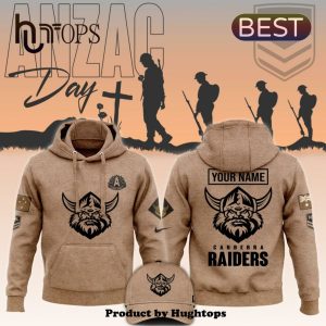 2024 Canberra Raiders Anzac Round Custom Hoodie, Jogger, Cap