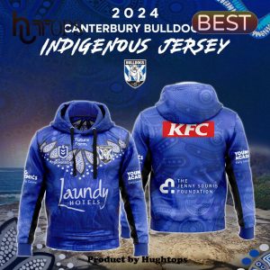 2024 Canterbury-Bankstown Bulldogs Indigenous Unisex Hoodie