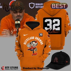 2024 Cleveland Browns Premium Signatures Orange Hoodie