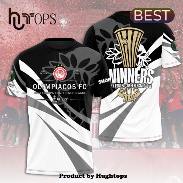 2024 Olympiacos FC Winners Premium UEFA Europa League Hoodie