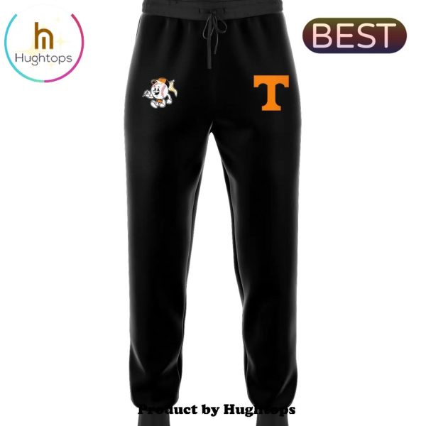 2024 Tennessee Volunteers NCAA Baseball Black Hoodie, Jogger, Cap