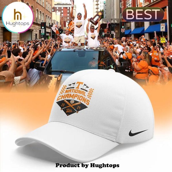 2024 Tennessee Volunteers NCAA Champions White Hoodie, Jogger, Cap