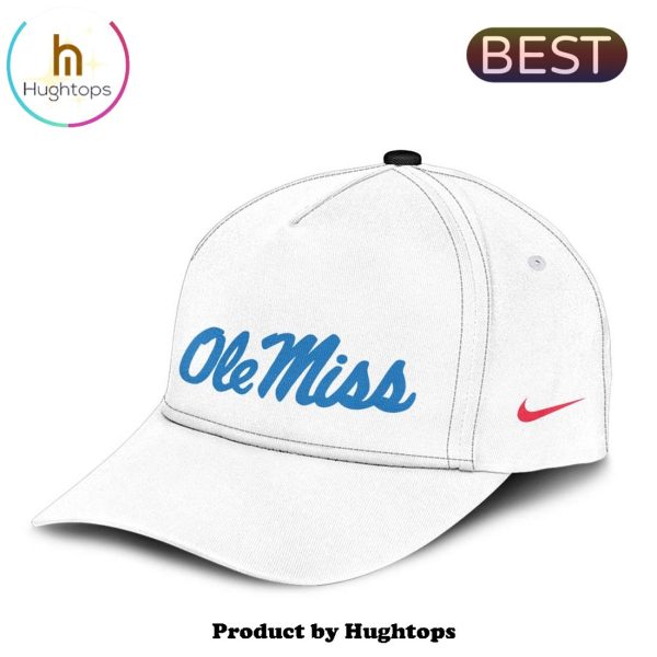 2024 White & Powder Special Blue Ole Miss Rebels T-Shirt, Jogger, Cap