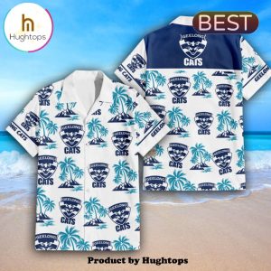 AFL Geelong Cats Football Club Hawaiian Shirt