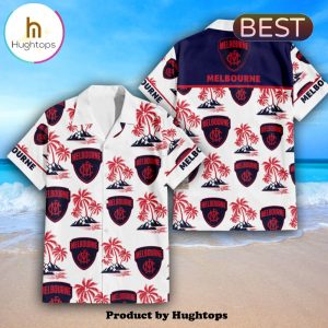 AFL Melbourne Football Club Hawaiian Shirt