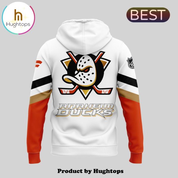 Anaheim Ducks Orange Country Classic White Hoodie, Jogger, Cap