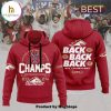 Birmingham Stallions Premium White 2024 Champions Hoodie