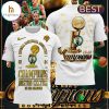 Boston Celtics 18-Time NBA Finals Champions Green Signatures Shirt