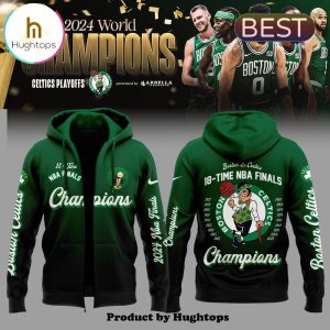 Boston Celtics 18-Time NBA Finals Champions Zip Hoodie, Jogger, Cap