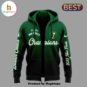 Boston Celtics 18-Time NBA Finals Champions Zip Hoodie, Jogger, Cap