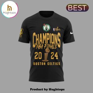 Boston Celtics 2024 Congratulations 18-Time Black T-Shirt, Jogger, Cap