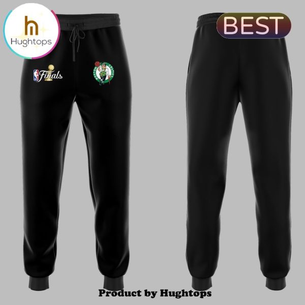 Boston Celtics 2024 Congratulations 18-Time NBA Black Hoodie, Jogger, Cap