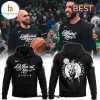 Boston Celtics 2024 Congratulations 18-Time NBA White Hoodie, Jogger, Cap