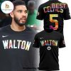 Boston Celtics Bill Walton Nike Logo Black Hoodie