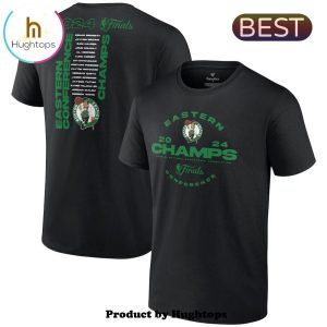 Boston Celtics Eastern Conference 2024 Champions Black Shirt