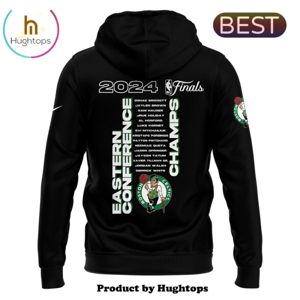 Boston Celtics Eastern Conference Champs 2023-2024 Black Shirt