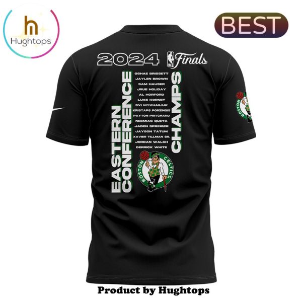 Boston Celtics Eastern Conference Champs 2023-2024 Black Shirt