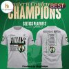 Boston Celtics Eastern Conference Champs 2023-2024 Green Shirt