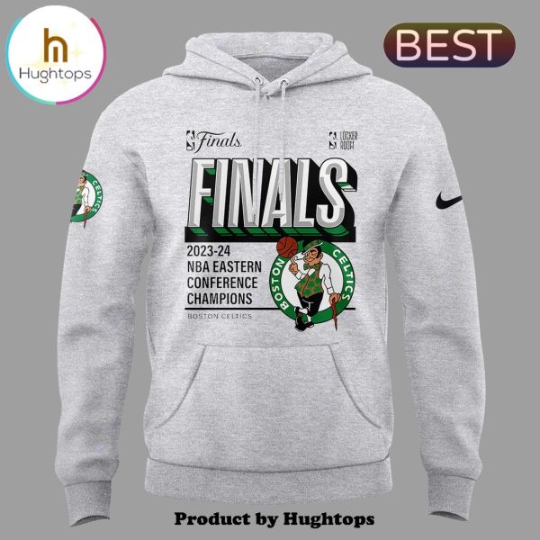 Boston Celtics Eastern Conference Champs 2023-2024 Grey Shirt