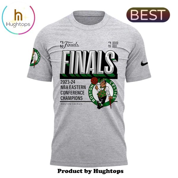 Boston Celtics Eastern Conference Champs 2023-2024 Grey Shirt