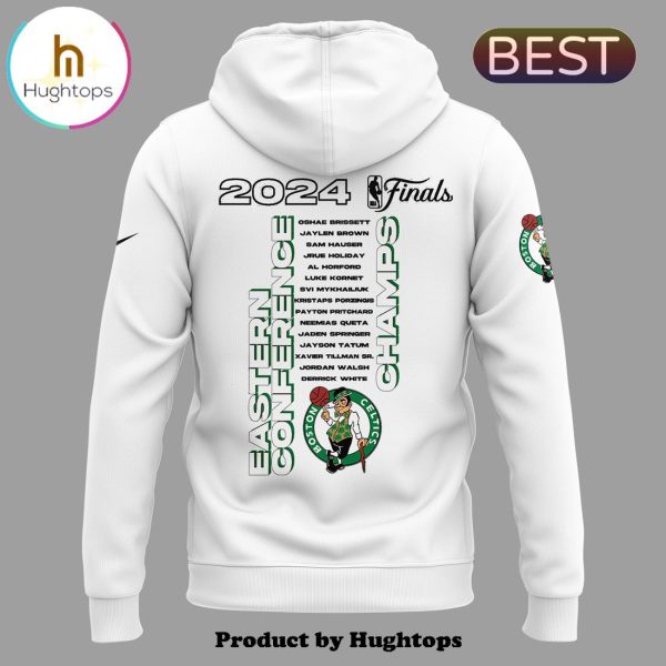 Boston Celtics Eastern Conference Champs 2023-2024 White Shirt