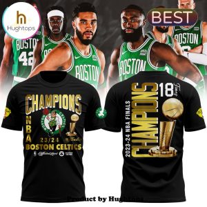 Boston Celtics Nike Black 2024 NBA Finals Champions Black Shirt