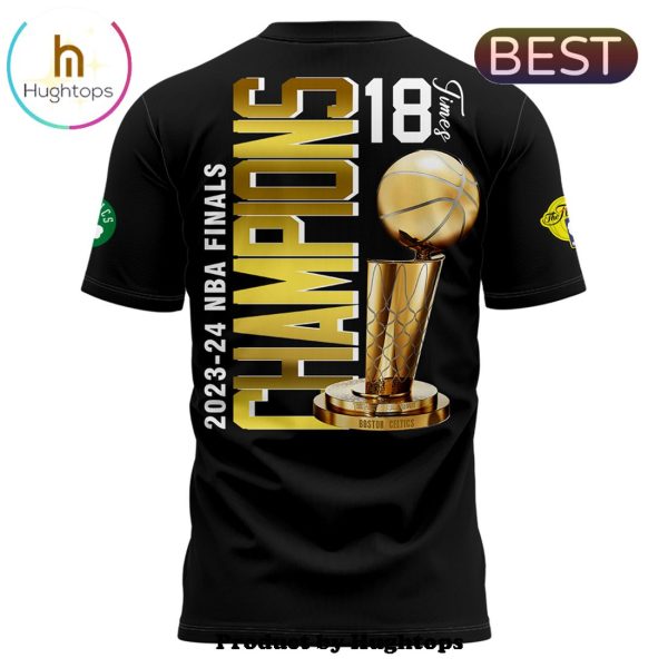 Boston Celtics Nike Black 2024 NBA Finals Champions Black Shirt