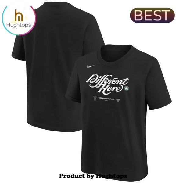 Boston Celtics Team DifferentHere Black Shirt