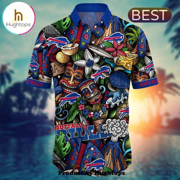 Buffalo Bills Flower Hawaii Shirt For Fans, Summer Football Shirts