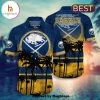 Buffalo Sabres Flower Hawaii Shirt For Fans, Summer Football Shirts