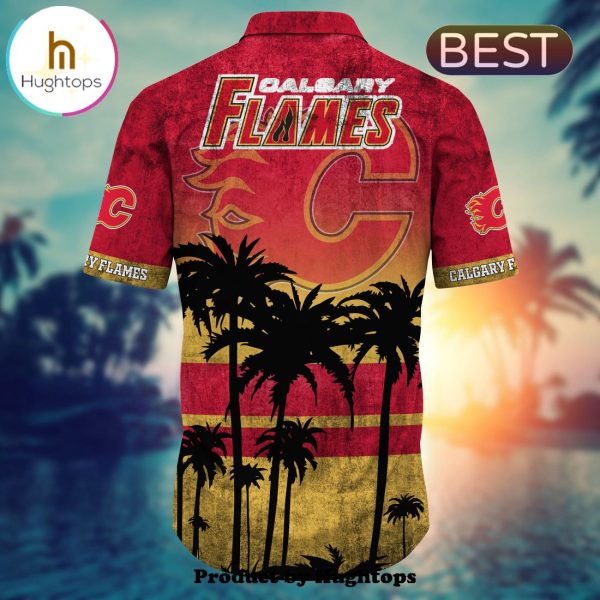 Calgary Flames Hawaii Shirt Short Style Hot Trending Summer