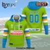 Custom Name Philadelphia Eagles NFL Army Design Hoodie