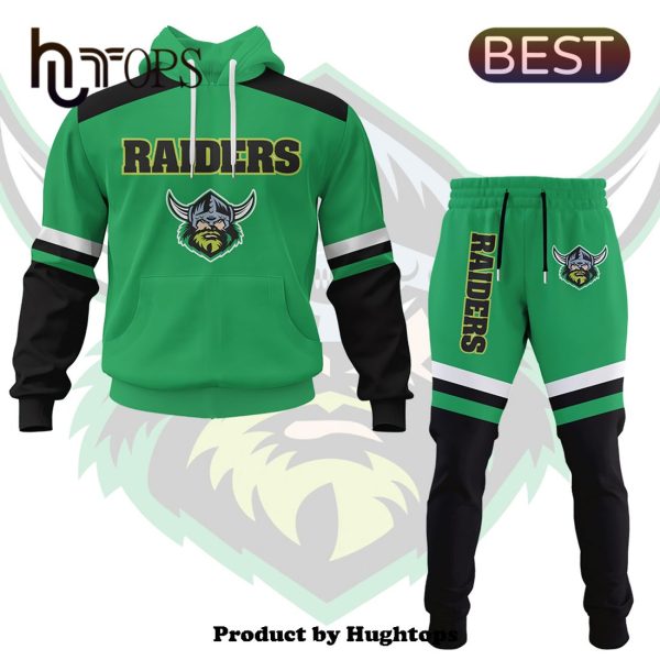 Canberra Raiders SetCombo Hoodie, Jogger Limited Edition