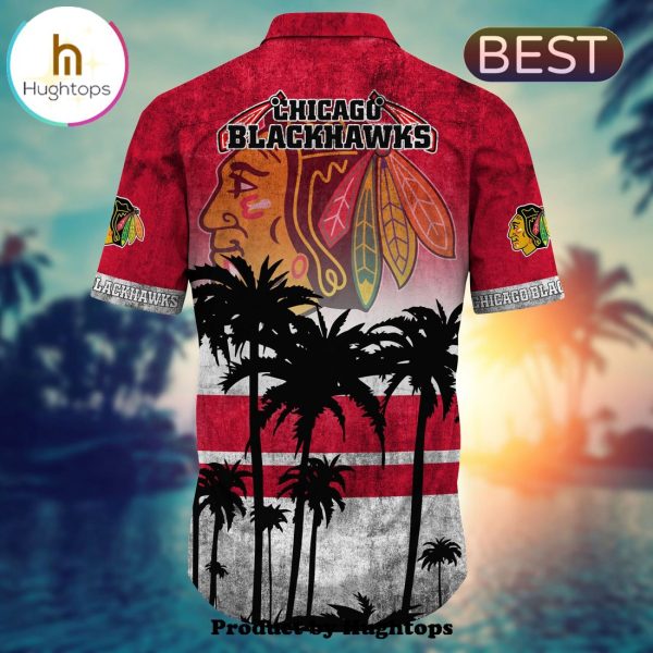 Chicago Blackhawks Hawaii Shirt Short Style Hot Trending Summer