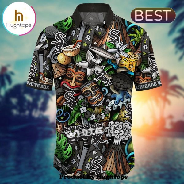 Chicago White Sox Flower Hawaii Shirt For Fans, Summer Football Shirts