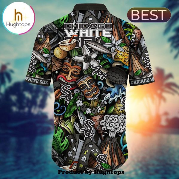 Chicago White Sox Flower Hawaii Shirt For Fans, Summer Football Shirts