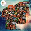 Chicago Blackhawks Flower Hawaii Shirt For Fans, Summer Football Shirts