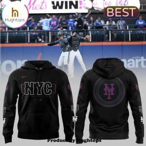 City Connect New York Mets For Sports Fan Black Hoodie