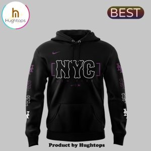 City Connect New York Mets For Sports Fan Black Hoodie