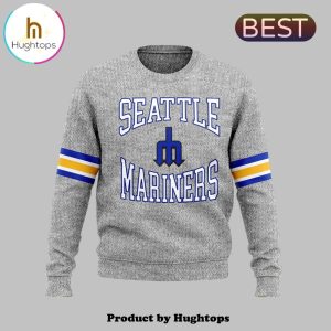Classic Seattle Mariners Baseball Team Grey Sweatshirt Hoodie