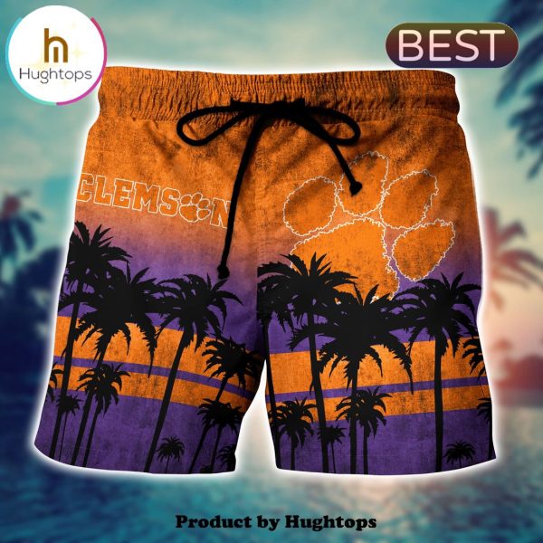 Clemson Tigers Hawaii Shirt Short Style Hot Trending Summer