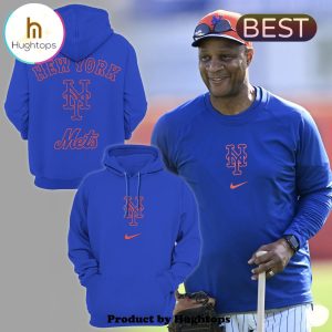 Coach Carlos Mendoza New York Mets Blue Hoodie, Jogger, Cap
