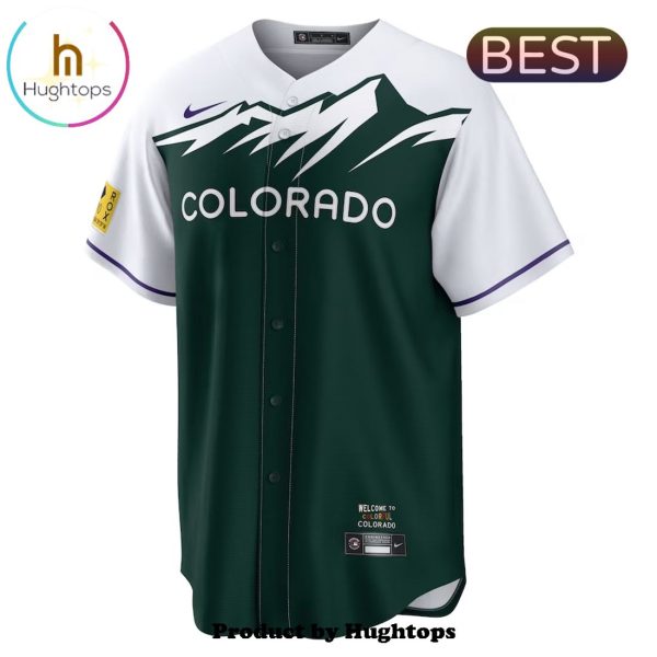 Colorado Rockies Premium Green Baseball Team Baseball Jersey