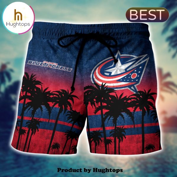 Columbus Blue Jackets Hawaii Shirt Short Style Hot Trending Summer