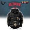 Custom AFL Hawthorn Hawks 2024 New Fleece Zip Hoodie