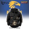 Custom AFL Sydney Swans 2024 New Fleece Zip Hoodie