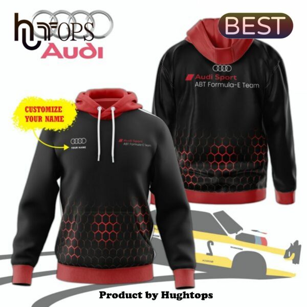 Custom Audi Sport Formula-E Team Black Hoodie