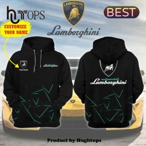 Custom Automobili Lamborghini High Quality Printed Hoodie