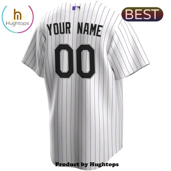 Custom Colorado Rockies White Baseball Team Baseball Jersey