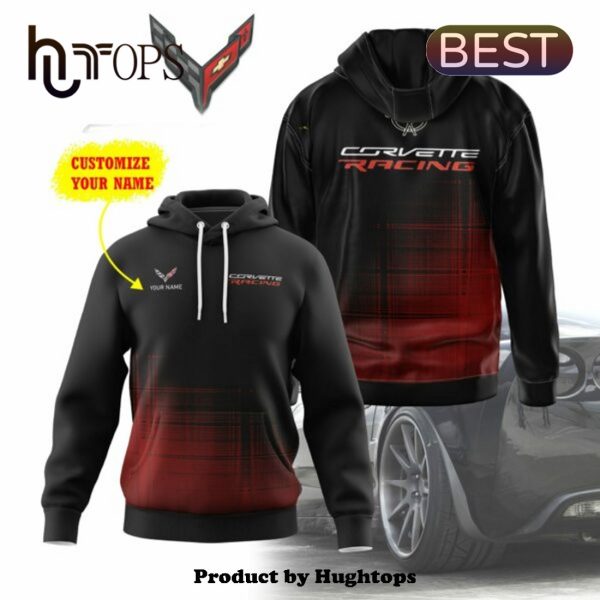 Custom Corvette Racing High Quality Printed Hoodie